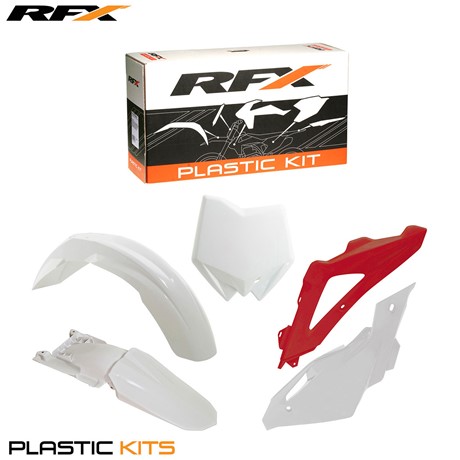 RFX Plastic Kit Husqvarna (OEM) CR/WR125 06-08 CR/WR250-300 06-13 TC-TE250-310-450-510 05-07 (5 Pc Kit)