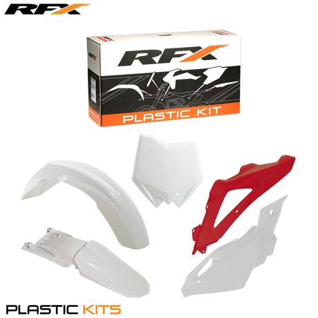 RFX Plastic Kit Husqvarna (OEM) CR/WR125 09-13 (5 Pc Kit)