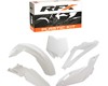 RFX Plastic Kit Husqvarna (White) TC-TE450-510 08-10 TE310 08-10 TC250 08 TE250 08-09 (5 Pc Kit)
