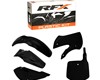 RFX Plastic Kit Kawasaki (Black) KX65 01-16 (5 Pc Kit)