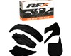 RFX Plastic Kit Kawasaki (Black) KX85-100 98-13 (5 Pc Kit)