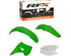 RFX Plastic Kit Kawasaki (OEM) KX125-250 03-08 (5 Pc Kit)
