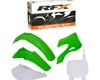 RFX Plastic Kit Kawasaki (OEM) KX125-250 99-02 (5 Pc Kit)
