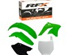 RFX Plastic Kit Kawasaki (OEM) KXF250 06-08 (5 Pc Kit)