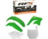 RFX Plastic Kit Kawasaki (OEM) KXF450 06-08 (5 Pc Kit)