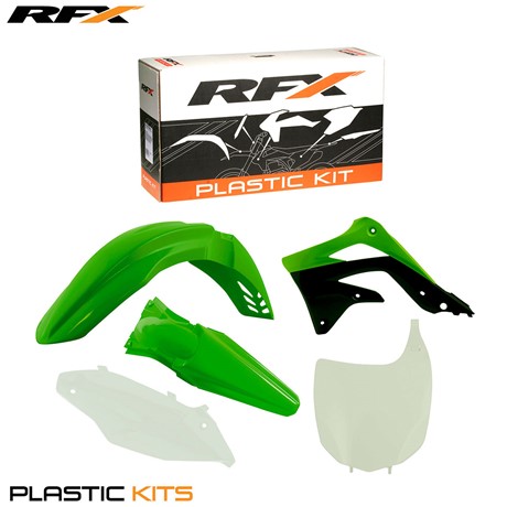 RFX Plastic Kit Kawasaki (OEM) KXF450 12 (5 Pc Kit)