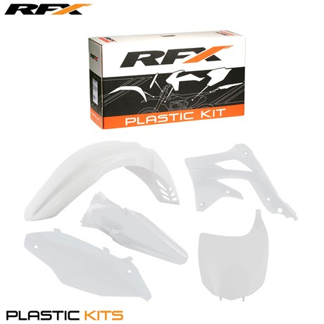 RFX Plastic Kit Kawasaki (White) KXF450 12 (5 Pc Kit)