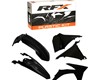 RFX Plastic Kit KTM (Black) SX125-150-250 2011 (5 Pc Kit)