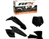 RFX Plastic Kit KTM (Black) SX65 02-08 (4 Pc Kit)