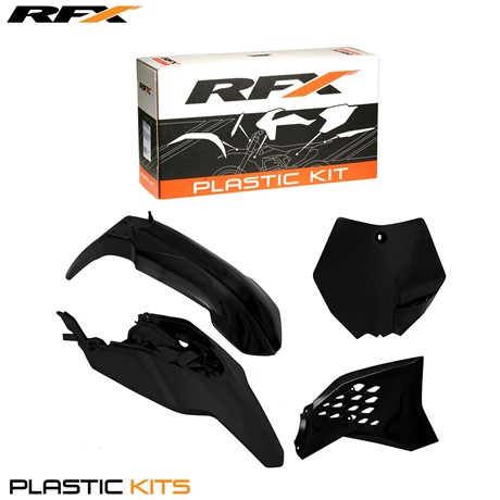 RFX Plastic Kit KTM (Black) SX65 09-11 (4 Pc Kit)