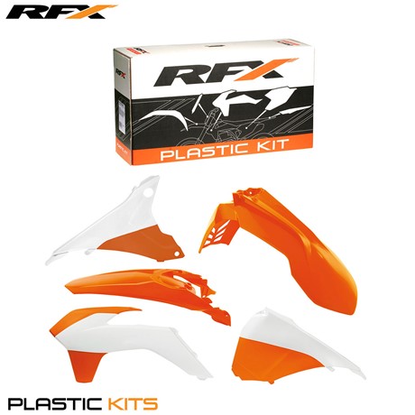 RFX Plastic Kit KTM (OEM 15-16) EXC/F 125-500 14-16 (5 Pc Kit) w/Airbox Covers