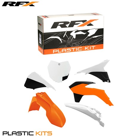 RFX Plastic Kit KTM (OEM 16) SX125/150 13-15 SX250 13-16 SXF250/350/450 13-15 (6 Pc Kit) w/Airbox Covers