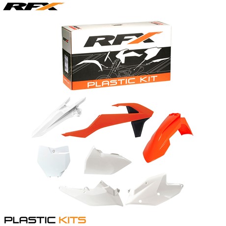 RFX Plastic Kit KTM (OEM) SX125/150 2016 SXF250/350/450 2016 (6 Pc Kit) w/Left Airbox Cover