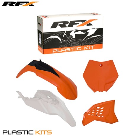 RFX Plastic Kit KTM (OEM) SX65 09-11 (4 Pc Kit)