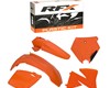 RFX Plastic Kit KTM (Orange) SX-SXF400-520 00 EXC-EXCF 125-520 00-02 (5 Pc Kit)