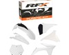 RFX Plastic Kit KTM (White) SX125/150/250 2012 SXF250/350/450 11-12 (6 Pc Kit) w/Airbox Covers
