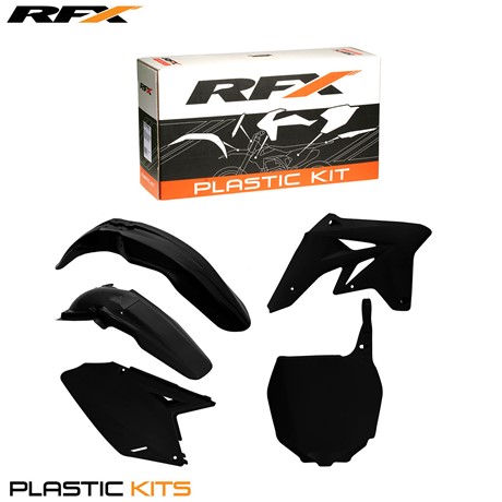 RFX Plastic Kit Suzuki (Black) RMZ250 07-09 (5 Pc Kit)