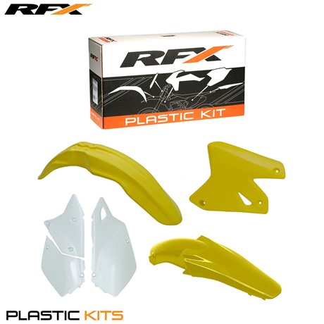RFX Plastic Kit Suzuki (OEM) DRZ400E 00-09 (4 Pc Kit)