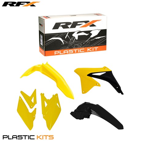 RFX Plastic Kit Suzuki (OEM) RMXZ450 10-15 (4 Pc Kit)