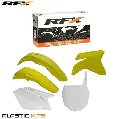 RFX Plastic Kit Suzuki (OEM) RMZ450 05-06 (5 Pc Kit)