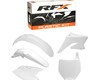 RFX Plastic Kit Suzuki (White) RMZ250 04-06 (5 Pc Kit)