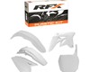 RFX Plastic Kit Suzuki (White) RMZ250 07-09 (5 Pc Kit)