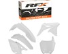 RFX Plastic Kit Suzuki (White) RMZ250 10-16 (5 Pc Kit)