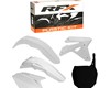 RFX Plastic Kit Suzuki (White) RMZ450 07 (5 Pc Kit)