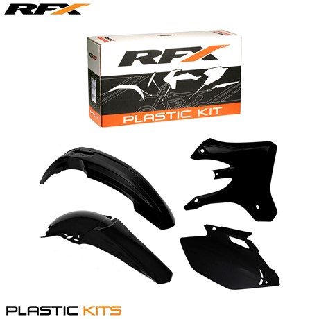 RFX Plastic Kit Yamaha (Black) WRF250-450 05-06 (4 Pc Kit)