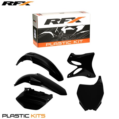 RFX Plastic Kit Yamaha (Black) YZ125-250 06-14 (4 Pc Kit)