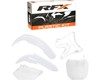 RFX Plastic Kit Yamaha (White) YZ125-250 02-05 (5 Pc Kit)