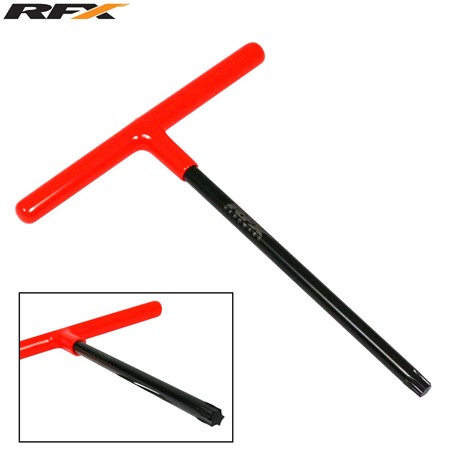 RFX Pro T-Bar (Black/Orange) Standard Reach with Rubber Handle KTM T45 Torx head