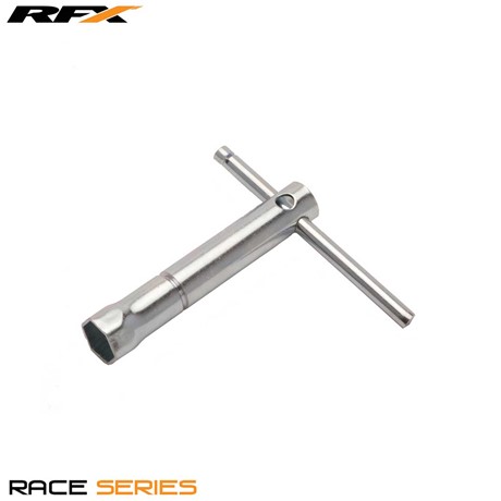 RFX Race Series Deep Type Plug Spanner (Silver) Size 12mm Thread / 18 mm AF (NGK D type)